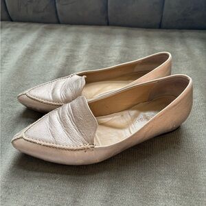 Gold Metallic Poppy Barley Loafers